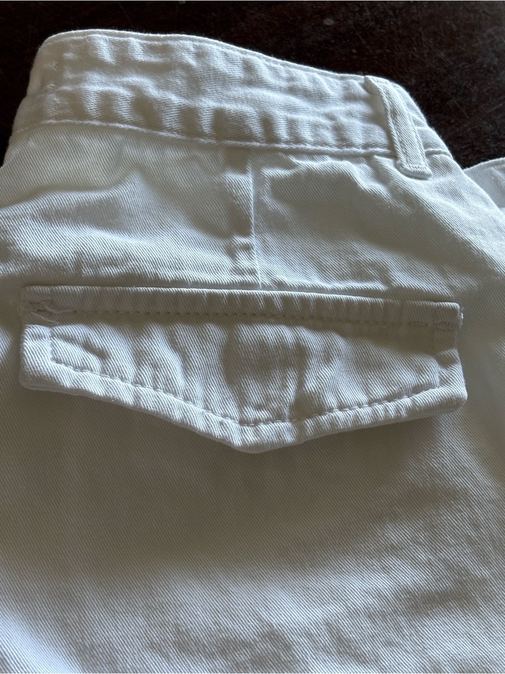 Zara Wide Leg Cargo Pants in White Sz/8 - Picture 9 of 16